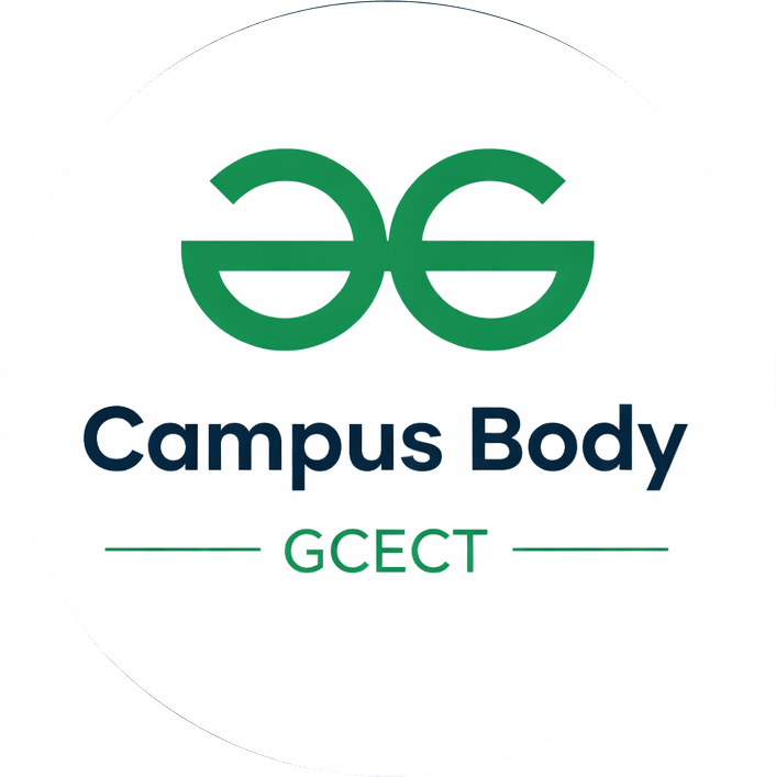 GeeksforGeeks Campus Body GCECT Logo